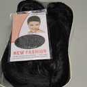 Short Black Wig with Buns for Kids Gilrs Short Black wig With Bangs Cartoon Movie Halloween Cosplay Costume Animie Wigs