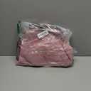 Large School Backpacks with Mesh Side Pockets  Classic 19 Inch Solid Color Backpacks for Kids, Men, Women, Travel (Pink & Blush)