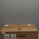 Bathroom Light Fixtures, 4-Light Black and Gold Vanity Lights Over Mirror, 30inch Farmhouse Wall Sconce Lighting with Clear Glass and Honeycomb Metal Shade, AD-22001-4W-BK