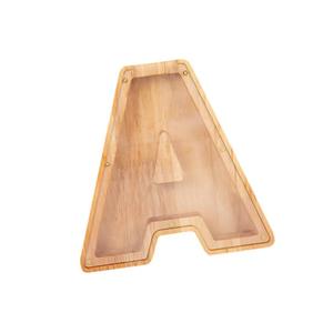 Wooden Letter Piggy Bank Cute Container for Boys and Girls Creative Money Storage Holder for Festivals and Birthdays Unique Design for Daily Savings