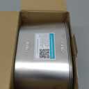 Cat Water Fountain Stainless Steel: Pet Fountains for Cats/Dog Indoor Automatic Waterer Bowls for Drinking Small Animal Water Dispenser Metal Pets Watering Faucet Bottle Auto Kitty Watering Supplies (74oz/2.2L Cat Fountain + 3 Filters)