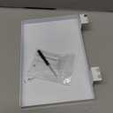 QJWDB Office Cubicle Shelf Hanging Storage Organizer Adjustable Hooks Cubicle Wall Corner Shelves Accessories for Work Decor (Large White)