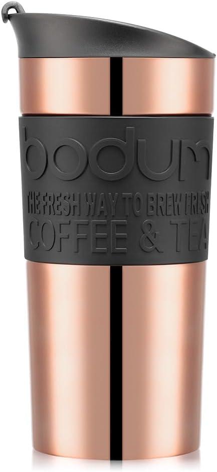 Bodum Bodum TRAVEL MUG Travel Mug, Copper, 12 oz (11.8 Ounces)