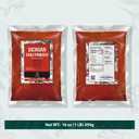 Soeos Sichuan Chili Powder,16oz (454g), Medium Hot, Dried and Crushed Red Chili Pepper Flakes, Premium Chili Powder for Pizza, Chowder, Seafood, and Pasta