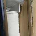 LOTUS & WINDOWARE 2.5-inch Cordless Faux Wood Blind, Plantation Style, 39" Wide x 84" Long, Smooth, Bright White  for Living Room, Bedroom, Interior Door Windows