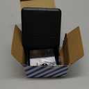 Hoolerry 1 Pack Pop up Floor Electrical Outlet Cover Box Kit with 4.8A USB Charger 20Amp Waterproof Weatherproof Floor Tamper Resistant Outlet Receptacle for Countertop Home (Black)