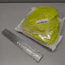 500 Pieces Plastic Shipping Tags with Wire Waterproof Hang Tags Heavy Duty Labeling Tags with String Wires Tags Labels Labeling Tags Stacking Tags for Equipment Car Parts (Yellow, 3x6)