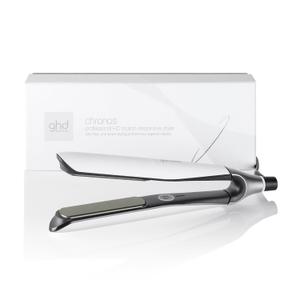 ghd Chronos & Chronos Max Stylers  1" and 2" Professional Flat Iron Hair Straighteners Last 24hrs | 85% More Shine, 2X Less Frizz, No Heat Damage (White)