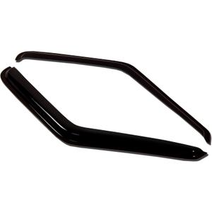 TuningPros WV-067-7 - Juego de 2 piezas de deflector de visera para ventana, color humo oscuro