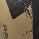 Kingston Brass KS1272AXBS Heritage Bridge Kitchen Faucet, 8-3/4-Inch, Polished Brass