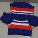 Dog Sweater for Small Medium Dogs, Classic Wool Turtleneck Knitted Striped Pet Sweater, Warm Winter Holiday Outfit for Boy & Girl Dogs, Cats, Medium