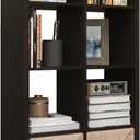 CTESNE【2026 Wooden Thick Frame 8 Cube Storage Organizer Shelf with Anti-Tipping Kits + Reversible Open Back Bookcase, Horizontal and Vertical Dual-use（Chocolate,11inch）
