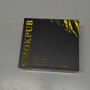 SMOKPUB Electric Whiskey Smoker Kit, Rechargeable Cocktail Smoker with 6 Wood Chips, Flameless Heating System, Old Fashioned Drink Smoker Kit, Bourbon Whiskey Gifts for Men,Dad,Husband