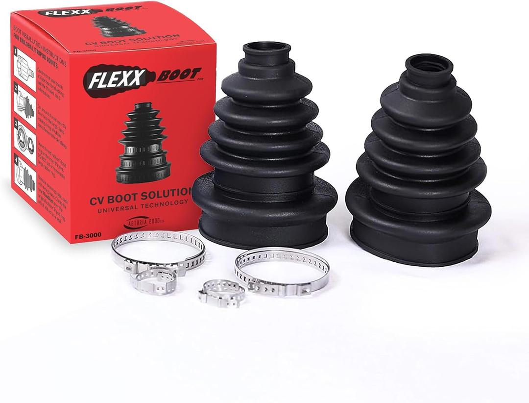 FB3000 Small Shaft Universal CV Boot (2 Pack No Grease)