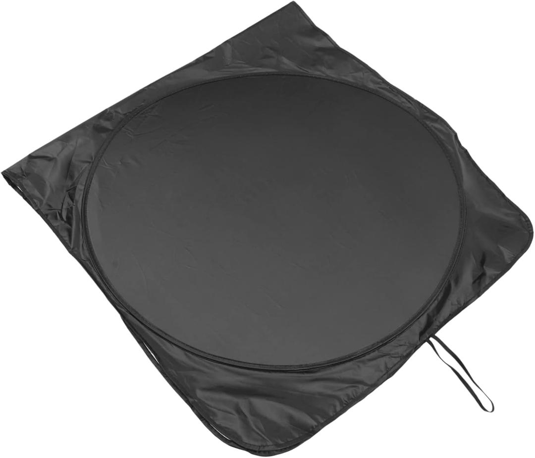 ABOOFAN 1pc Car Window Sunshade Folding Retractable for Windshield Uv Protection