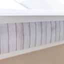 2 x Youngever 52.5 ft Bulletin Board Borders for Classroom Decoration (White Wood Design)