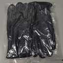 AURUZA Winter Gloves Men Women, Zipper Cycling Gloves Touch Screen, Windproof Warm Gloves Cold Weather, Anti-Slip Sports Gloves for Cycling Driving Running Hiking Climbing Skiing Sports (X-Large, Black)