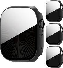 3 Pack Privacy Screen Protector For Apple Watch Ultra 3 / Ultra 2 / Ultra 49mm Anti Spy Private Tempered Glass