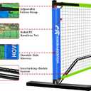 Hoverphenix Portable Pickleball Net for Driveway, 22FT Regulation Size Pickle Ball Net Set for Indoor and Outdoor Use, Weather Resistant Metal Frame
