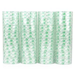 BOMEI PACK 32 Rolls Clear Tape Refills Transparent Tape,3/4 Inch x 800 Inch,Stationery Tape Rolls for Dispenser,Gift Wrapping Tape for Office,School and Home,1 Inch core,Easy Tear by Hand