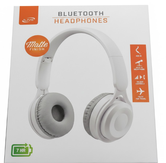 ILive Matte Finish Bluetooth Headphones