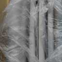 SNSLXH 5 Pack Stackable Closet Storage Basket, Multifunctional & Foldable Closet Organizer for Bathroom Kitchen Laundry Room Wardrobe Storage, Space-Saving Clothes Storage Drawer Organizer, White