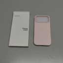 ORNARTO Compatible with iPhone 17 Pro Max Case 6.9", Slim Liquid Silicone 3 Layers Soft Gel Rubber Shockproof Protective Cover with Anti-Scratch Microfiber Lining-Chalk Pink