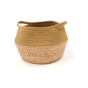 Set of 2 macrame wall hanging Home Storage Basket Natural Cotton And Linen Laundry Basket Toy Towel Blanket Hamper Home Decoration Gift Storage Basket boho decor