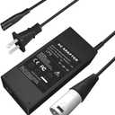 36V Electric Bike Charger 42V2A Out Put Lithium Battery Charger 10 Series Male 3-Pin XLR Socket/Connector