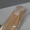 LazBlinds No Tools No Drill Cordless Bamboo Roman Shades, Light Filtering Window Treatment, Roll Up Bamboo Blinds for Window 23'' W x 64'' H, Ceylon Light Russet