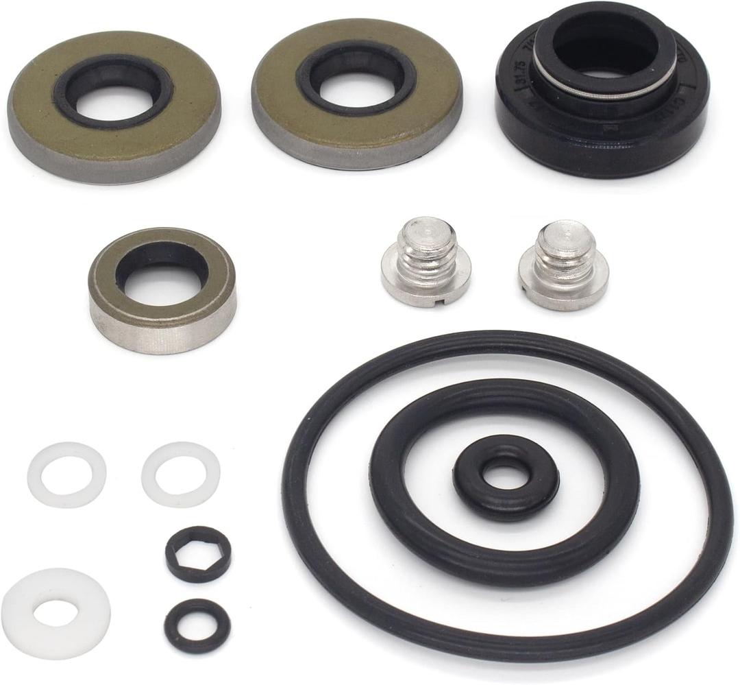 396350 Marine Gearcase Lower Unit Seal Kit for Johnson Evinrude 8-15 HP Outboard Boat Motors replaces 0396350 0777568 777568 Sierra 18-2656