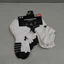 Under Armour Adult Performance Tech Low Cut Socks (X-Large, White (6-Pairs))