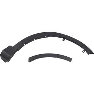 Front Passenger Side Wheel Fender Flare Molding Trim Forward and Rearward for Toyota RAV4 2013-2018