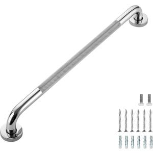 Grab Bars for Shower, 2 Pack 24-Inch Anti Slip Shower Handles for Elderly, Safety Shower Grab Bar, Stainless Steel Handicap Grab Bars for Bathroom (Polished Nickel 1" Diameter)