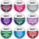 Maud's 9 Blend Organic Tea Pods Variety Pack, 48 ct, 9 Assorted Flavors, Recyclable Single Serve Pods 100% Gourmet Blended Tea Leaves, Compatible with Keurig K Cups Maker