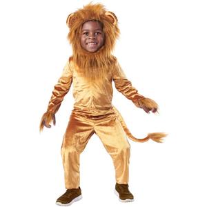 Seasons Cuddly Lion Halloween Costume Animal Costume Onesie for Kids (8-10)