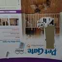 MidWest Homes for Pets Extra-Wide Swing Pet Safety Gate, Dog Gate Expands From 50.25 - 94 Inches Wide, 24-inches Tall, Natural Wood