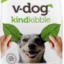 V-dog Vegan Kibble Dry Dog Food (24 LB) | Plant Based Protein with Added Taurine for Sensitive Stomach and Skin | Adult Dog Food | Vegetarian Superfood | Made in US (EXP 03/01/27)