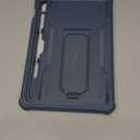 Dexnor Case for Galaxy Tab S8/S7 11 Inch, Built-in Screen Protector & Kickstand - S Pen Holder, Heavy Duty Shockproof Full Body Protective Cover - Blue