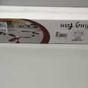 Ceiling Fans with Lights and Remote,52 Inch Unique Wood Ceiling Fan with Noiseless Reversible DC Motor,3 Blades,3 Downrods, for Farmhouse,Patio Living Room,Bedroom,Office,Indoor Outdoor(Black+Walnut)