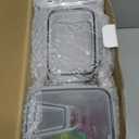 14 PCS Airtight Food Storage Containers with Lids set, BPA Free Leak-proof Kitchen and Pantry Organization Canisters for Cereal, Pasta, Dry Food, Flour Sugar, Stackable, Free Label, Marker, Scoop