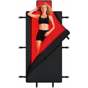 Red Light Therapy Mat for Full Body Pain Relief & Recovery, FSA & HSA Eligible, 75" × 35", Medical-Grade TPU Light Therapy Blanket with 2600 Dual-Wave LEDs (660nm & 850nm)