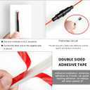 Car Hood Light Strip, 79 Inch Flexible Dynamic Daytime LED Running Lights, 12V Waterproof Silicone Headlight Strip Engine Cover Decoration, Universal Car Accessories (White)