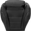 GXARTS Driver Side Bottom Perforated Leather Seat Cover Replacement Black Fit for Mercedes Benz C Class C250 C300 C350 C350e C400 GLC300 GLC300e GLC350e GLC43 AMG GLC63 AMG S 2015 2016 2017-2021