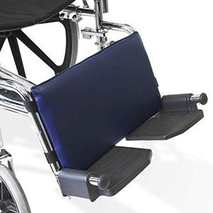 NYOrtho Wheelchair Leg Rest Pad – Cushioned Calf Support & Lower Leg Stabilizer – Non-Slip Vinyl Wheelchair Accessory with Quick-Release Straps, Easy to Clean, Pressure Relief – 16x9 in - Made in USA