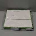 Silkfly Thank You Gift Bags with Handle 12x10x4'' Welcome Return Gifts Bag with Bow Ribbon for Wedding Bridesmaid Baby Shower Birthday Housewarming Employee Appreciation Day(White, Sage Green,12 Pcs)