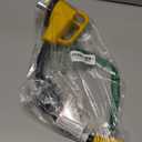 Overload Protector 15 Amp to 50 Amp RV Adapter Cord with Circuit Breaker and Twist Lock, NEMA 5-15P to NEMA SS2 50R Dogbone Electrical Power Adapter with Upgraded Handle,ETL Listed