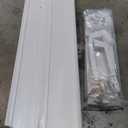 Studio Series 48" W PVC Foldable Accordion Doors, White