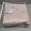 Round Rug 6x6 Feet 6ft Washable Area Rug Vintage Rug Indoor Floor Cover,Floral Print Blush Pink Circle Rug 6' Round Kitchen Living Room Girl Bedroom Dining Room