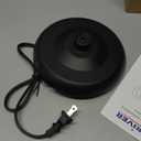 Stariver Electric Kettle Gooseneck Kettle, 1L Water Boiler, BPA-Free, Pour Over Tea Pot Stainless Steel for Coffee & Tea with Fast Heating, Auto-Shut Off and Boil-Dry Protection Tech (Silver)